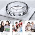 DELISOGA Ashtray , New 3 Design Ashtray , Pure Glass Ashtray ,. 
