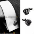 Modern Europa Premium High Quality Knot Cufflinks – Studs – Shirt Accessories. 