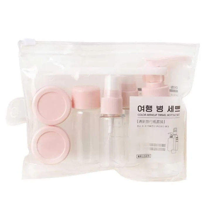 Nostalgia%20Travel%20Bottles%20Set%20For%20Makeup%20Cosmetic%20Toiletries,%20Leakproof%20Cosmetic%20Liquid%20Cream%20Travel%20Containers,%20TSA%20Approved%20Travel%20Accessories%20(9Pcs)%20-%20Image%203
