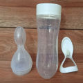 Spoon Feeder / Silicon Feeder with Spoon - Random Color - Art# DB-Spoon Feeder-1Pc-0001. 
