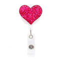 Diamond-encrusted Back Clip Accessory Competitor Links For Reference: Love-themed Badge Holder Diamond-encrusted Badge Clip Easy-to-pull Buckle For Badge Holder Rotating Back Clip For Badge Holder. 
