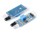 IR Infrared Obstacle Avoidance Sensor Module for Arduino Car Robot 3-wire Reflective Photoelectric New Porcelain. 