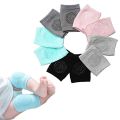 1 Pair High Quality Breathable Cotton Baby Knee Pads for crawling , Washable all seasons Baby Knee and elbows elastic protectors Anti-Slip Soft & Breathable Crawling Protectors for Maximum Safety and Comfort knee and elbow cloth pads for kids. 