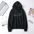 Yeah you cute printed couple best friends pullover hoodies. 