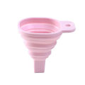 Novelty silicone folding funnel telescopic long Style funnels for household liquid dispensing Kitchen Gadgets blue. 