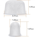 6 Pack Charcoal Filters Compatible for Breville BWF100 Machines, Breville Espresso Machine Water Filter Parts. 