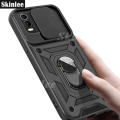 Phone Case Nokia C21 Plus Back Cover Hard Armor Shockproof Camera Protection Handphone Casing for Nokia C21 + Cover Cases Car Magnetic Navigation Holder Ring Cover. 