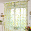 bellylady Flowers Printing Window Curtain Tulle Drape for Living Room Bedroom Home Decor. 