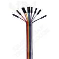 20cm Pin To Hole Color Computer / Breadboard / Jumper Cable Dupont Wire Combination. 