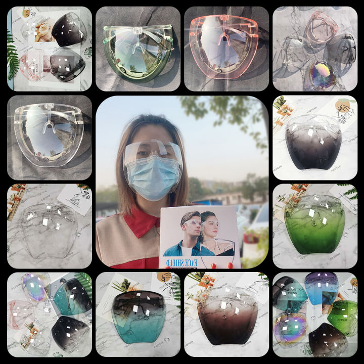 Widening%20section%20Unisex%20face%20shield%20transparent%20HD%20face%20sheild%20cover%20baffle%20block%20Anti%20Droplet%20Dust-proof%20Anti-UV%20Anti-Shock%20-%20Image%204