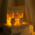 【BestGO】3D Pop Up Birthday Cards Light Music Happy Birthday Greeting Cards Postcards Envelopes Birthday Gift. 