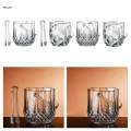 Champagne Bucket, with handle Acrylic Champagne Bottle Ice Cube Container, Ice Bucket for Night Supplies Party Bar Gatherings Restaurant. 