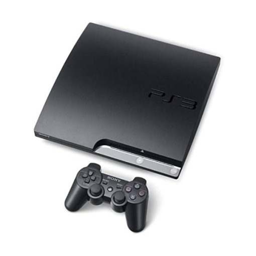 Sony PlayStation 3 Slim 320GB (Used) - Jailbreak wit h2 Controllers