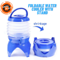 Foldable Collapsible Water Cooler Dispenser for Camping Parties BBQ Picnic Drink Dispenser. 
