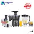 Imported National Food Processor 7 in 1 - Multifunction Food Factory - Powerful Copper Wiring Motor Machine - Complete 2 Year Warranty. 