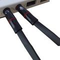 3.5mm TRRS Female to Dual 3.5mm Male Y Splitter Cable for Headset Microphone Audio Sound Conversion Gold Plated Connector for PC and Laptop. 