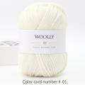 WOOLLY Wool Mix Yarn Ball Knitting Crochet SuperSoft. 