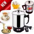 1/Pc  2 liter / 1 liter Multi Purpose Electric Heating Cup Kettle For Cooking And Travelling Use High Quality Mug All StainlessSteel Car Heating Kettle Water Heater Mug Auto Electric Kettle home. 