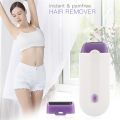 Leg Sensing Shaver Laser Painless Electric Shaving Blue Light Lady Shaver Intimate Whole Body Hair Removal Device. 
