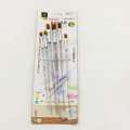 Transparent Stick Flat Art Brush Set Oil Painting Brush Blending Size Oil Acrylic Paint School DIY Craft Supply. 