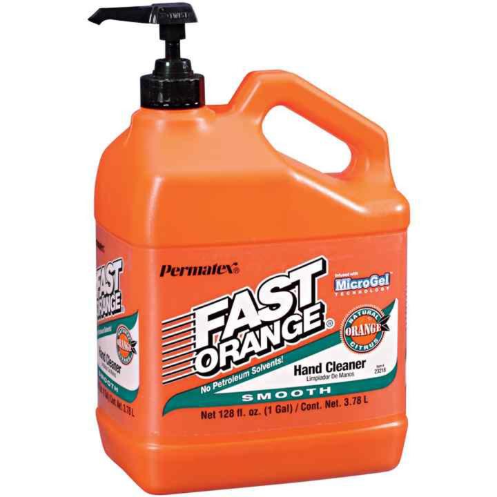 FAST ORANGE SMOOTH LOTION HAND CLEANER, 1 GAL W/PUMP(Made In U.S.A)