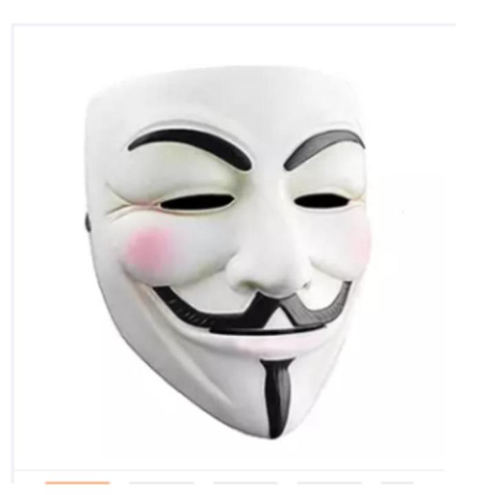 Halloween Vendetta Masquerade Horror Mask Hacker Male/Female V Character Vendetta Mask