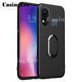 Casinglee For Infinix Hot 11S Case Soft matte full Protector Shockproof Car Magnetic Holder Ring Phone Cover Infinix Hot 11S Phone cases For girls and Boys. 