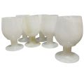Sang e Mar Mar Marble Glass Set, White Marble Glass Set, Marble Showpiece, High Quality Marble Glasses.. 