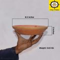 Clay Yogurt Plate  Mitti Plate  Dahi Plate  Size D-8.5" X H-2". 