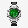 SKMEI Fashion Muslim Prayer Reminder Qibla Direction Waterproof Hijri Watches For Men Women 1667. 