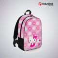 Traverse  Kids Bag- Hello Kitty , Backpack for Kindergarten (KG), Pre-school classes. Allover printed School Backpack For Kids / Backpack For Girls / Backpack For Boys Bags hand bag for girls bags for girls. 