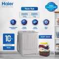 Haier Washing Machine HWM 100AS (10KG) Twin Tub with Spinner - 100% Copper. 