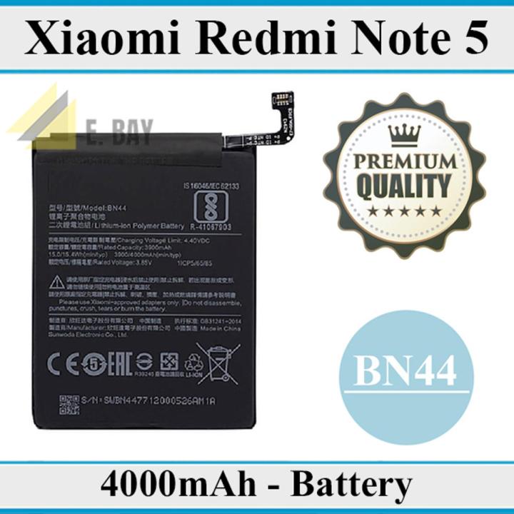 Xiaomi Redmi Note 5 Battery BN44 Replacement Premium Quality 4000mAh For Xiaomi Redmi Note 5