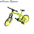 Foldable Finger Bike Mini Foldable Downhill Mountain Bike Model with Rotary Wheels Educational Toy for Boys Girls Desktop Decoration Gift Buyers' Choice Desktop Bicycle Toy. 