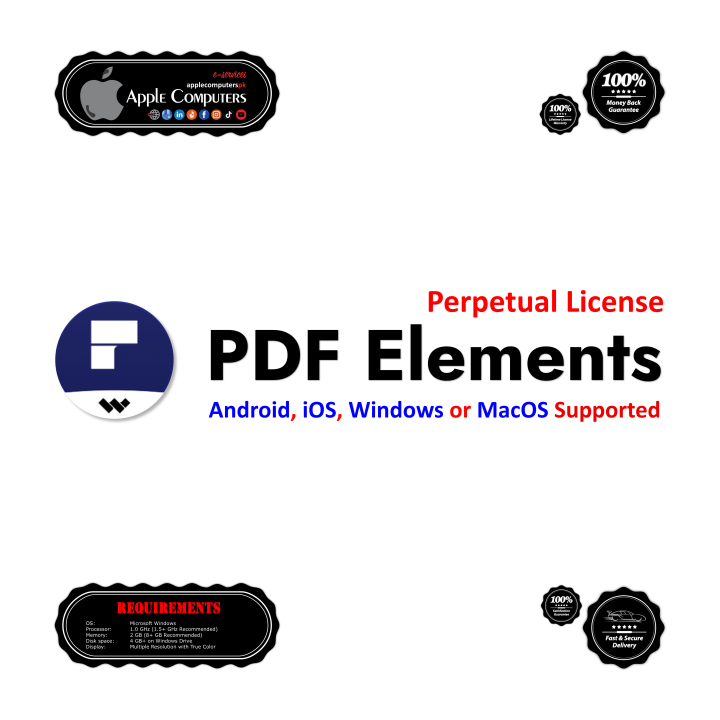 Wondershare PDF Element Professional Perpetual License - Direct ...