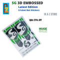 NEW SG 3D Embossed Cricket Bat Sticker 2023 Green Edition ||CRICKET BAT STICKEER || SG 3D BAT STICKER || 100% PERFECT FOR PROFESSIONALS BAT. 