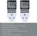Comforday Timer Plug Socket -7 Day Programmable Switch Timer 2 Pack Digital Plug in Timer with LCD Display Programs and Random Mode. 