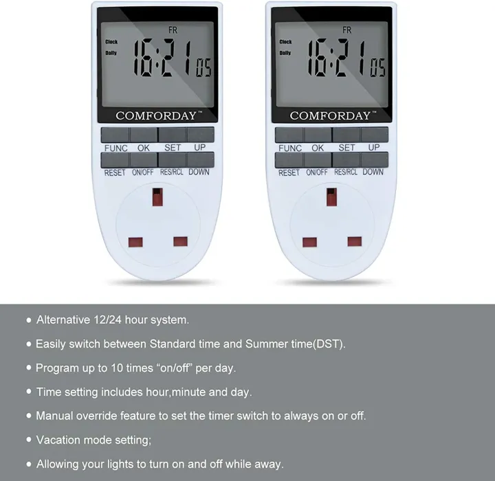 Comforday%20Timer%20Plug%20Socket%20-7%20Day%20Programmable%20Switch%20Timer%202%20Pack%20Digital%20Plug%20in%20Timer%20with%20LCD%20Display%20Programs%20and%20Random%20Mode%20-%20Image%204