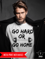 GO HARD OR GO HOME Motivational T-Shirt. 