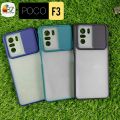 POCO F3 Camera Protection Back Cover - Matte Smoky Finish, Soft Edges. 