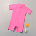 bellylady Girls  One-piece  Swimsuit Ice Snow Princess Print Sunscreen Swimsuit For 1-6 Years Old. 