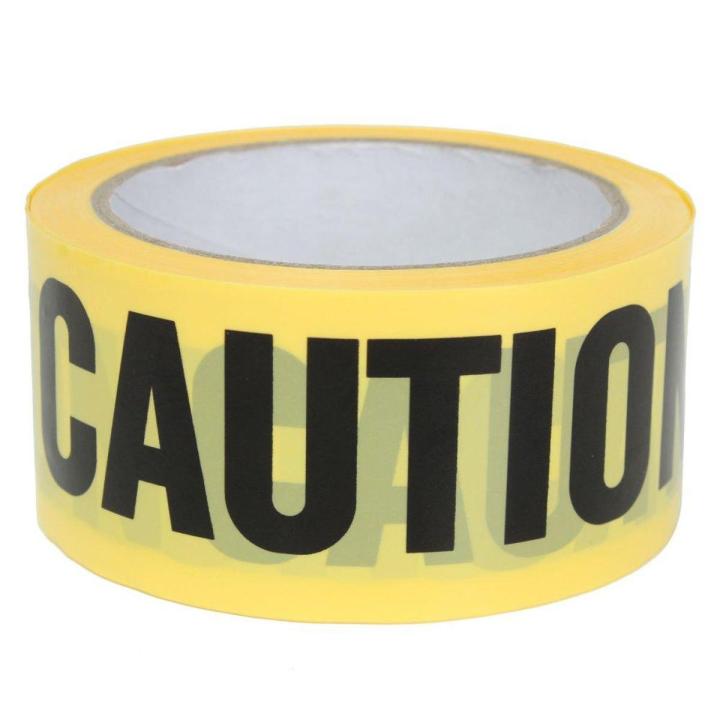400M X 3" Roll Yellow Caution, Tape non adhesives Safety Barrier ,Police Construction Area etc.