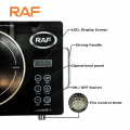 Raf Infrared Cooker & Stove | Electric Infrared Ceramic Cooker with Ceramic Hot Plate | Digital Infrared Stove| Induction Cooker | Food Warmer, Electric Stove, and Kettle Function | Multifunctional Electric Hot Plate for Versatile Cooking. 