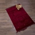 Velvet Foam Janamaz Quilted or Embossed Jai Namaz Prayer Mat Large Size. 