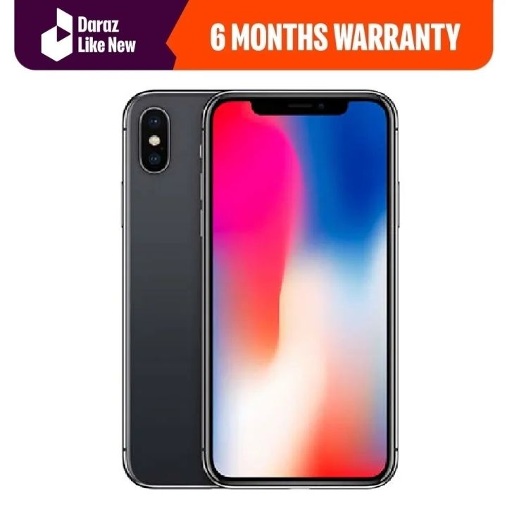Apple iPhone X - 256GB - PTA Approved (FREE CHARGER AND COVER) - Daraz Like New Phones (Mobile Phones)