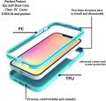 WBM Smart iPhone Case, Luxury Silicone, 2 Layer Ultra Slim Shockproof Protective Phone Cover. 