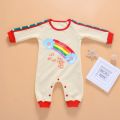 Rainbow Baby Romper for Winter. 