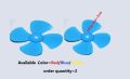 Mini Plastic 3-Wings Propellers Non Breakable / 3 Wings Fan DC /4 Wings Fan DC 3v to 12v / DIY 4 blade plastic fan for projects - plastic propeller. 