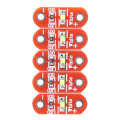 50 Pcs LilyPad LED Module White Wearable Surface-Mounted DIY Kit for Arduino 3~5V. 