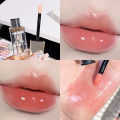 Plumping Jelly Lip Gloss Color Changing Moisturizing Transparent Lip Oil Water Light Mirror Liquid Lipstick Women Lips Makeup Cosmetics. 